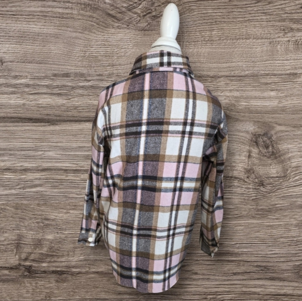 🩷 Womens Plaid Button-Up Shirt      Sz M (NWOT) - Picture 3 of 4